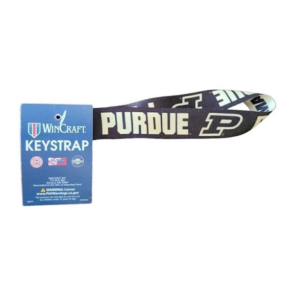 Purdue Boilermakers Wincraft NCAA 1" Lanyard Key Strap - Picture 4 of 5